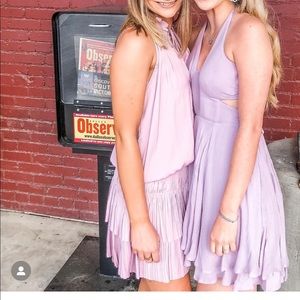 Free People Light Purple Dress